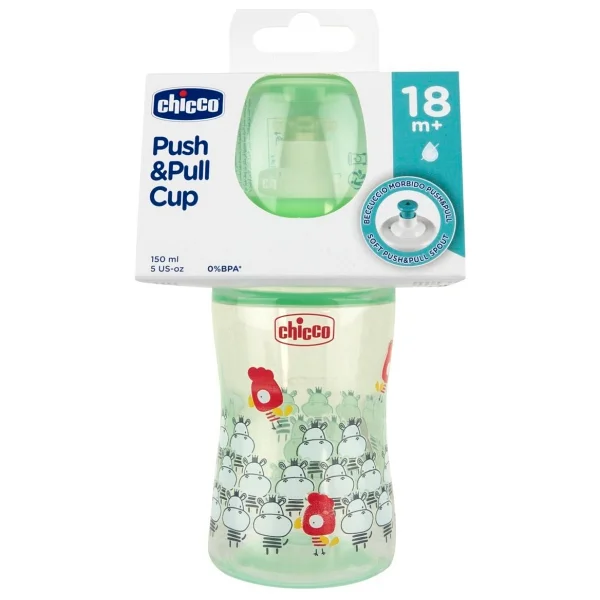 Chicco Push&Pull 18 Ay+ Alıştırma Bardağı 150 Ml - Görsel 3
