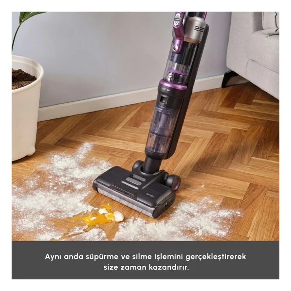 Karaca Aquaclean X10 3in1 Islak Kuru Şarjlı Dikey Süpürge - Görsel 3