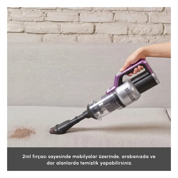 Karaca Aquaclean X10 3in1 Islak Kuru Şarjlı Dikey Süpürge - Görsel 10