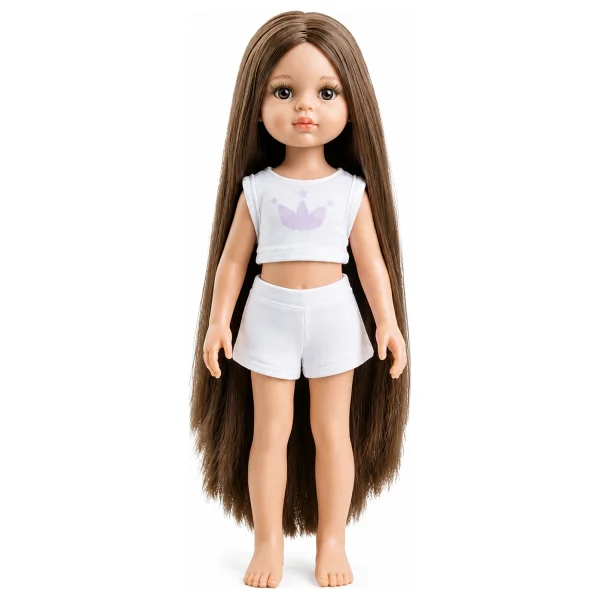 Paola Reina Carol Amiga Pijamalı 32 Cm Et Bebek 13213 - Görsel 5