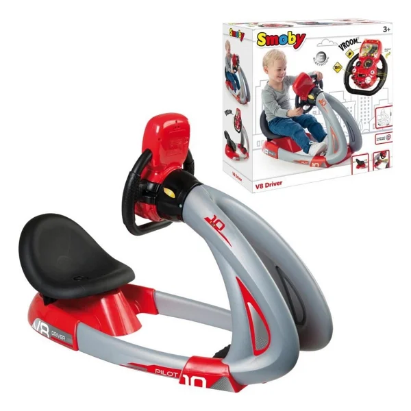 Smoby Pilot V8 Sürüş Simülatörü 370206 - Görsel 8