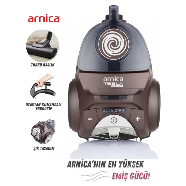 Arnica Tesla Ergo Active 750 W Toz Torbasız Elektrikli Süpürge - Görsel 7