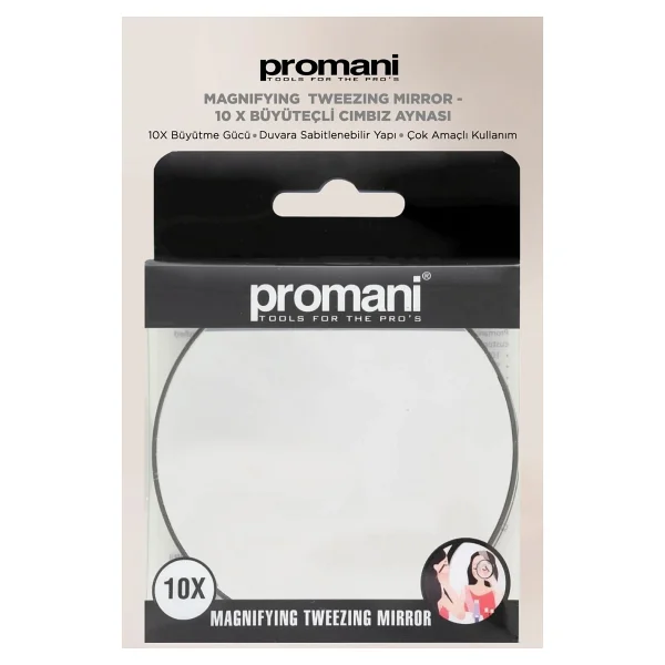 Promani 10x Büyüteçli Pr-940 Makyaj Aynası - Görsel 6