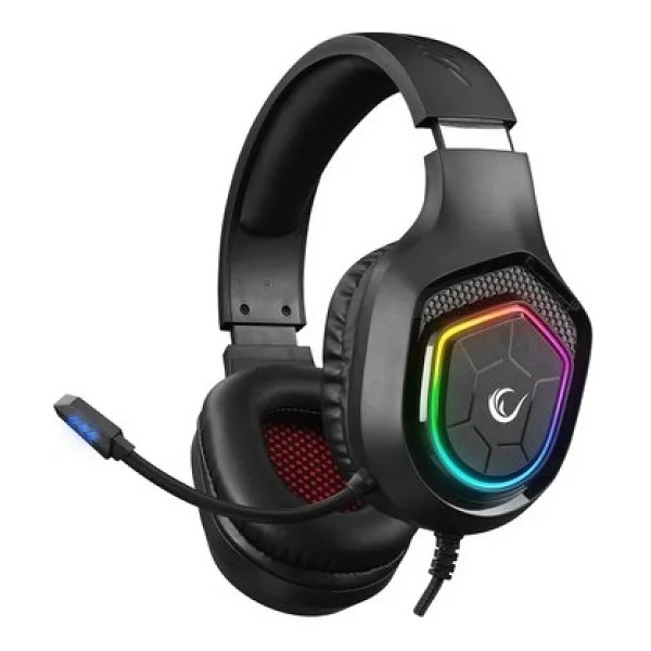 Rampage Vector RM-K90 Siyah RGB Type-C Kablolu Kulak Üstü Oyuncu Kulaklığı - Görsel 10