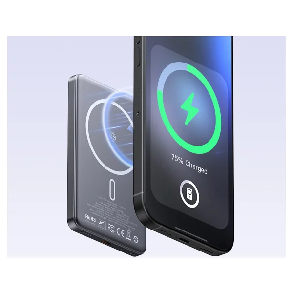 Mcdodo Mc-4641 5000 mAh Kablosuz Hızlı Şarj Powerbank - Görsel 2