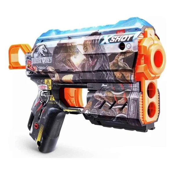 X-Shot Skins Flux Jurassic World 8 Mermili S1 Sünger Dart Atan Silah 66770 - Görsel 6