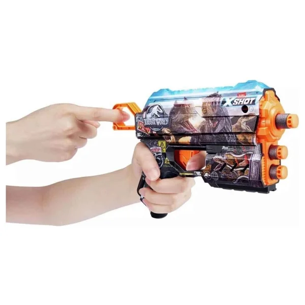 X-Shot Skins Flux Jurassic World 8 Mermili S1 Sünger Dart Atan Silah 66770 - Görsel 8
