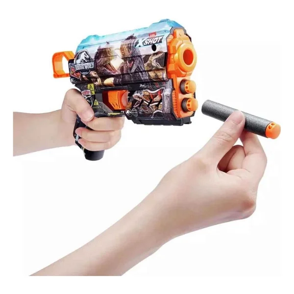 X-Shot Skins Flux Jurassic World 8 Mermili S1 Sünger Dart Atan Silah 66770 - Görsel 9