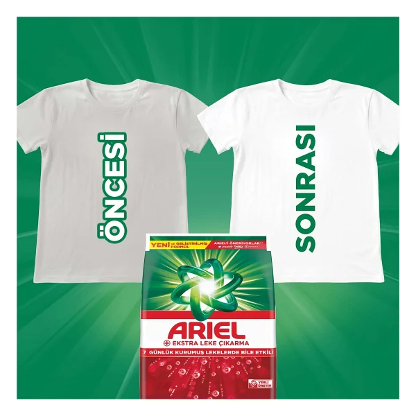 Ariel Oxi Ekstra Hijyen 5.5 Kg Toz Deterjan - Görsel 4
