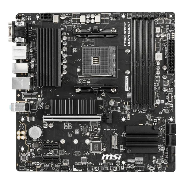Msı B550m Pro-Vdh 4400mhz(Oc) DDR4 Soket Am4 M.2 Matx Anakart - Görsel 3