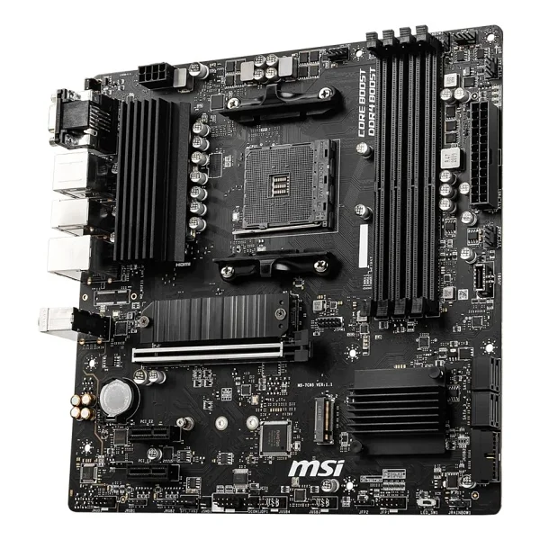 Msı B550m Pro-Vdh 4400mhz(Oc) DDR4 Soket Am4 M.2 Matx Anakart - Görsel 4