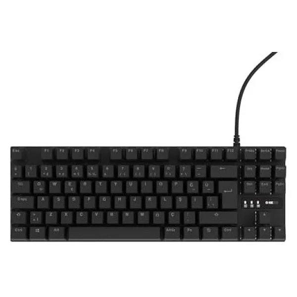 Hawk Gaming Hk410 RGB Tkl Blue Switch Kablolu Mekanik Oyuncu Klavyesi - Görsel 4