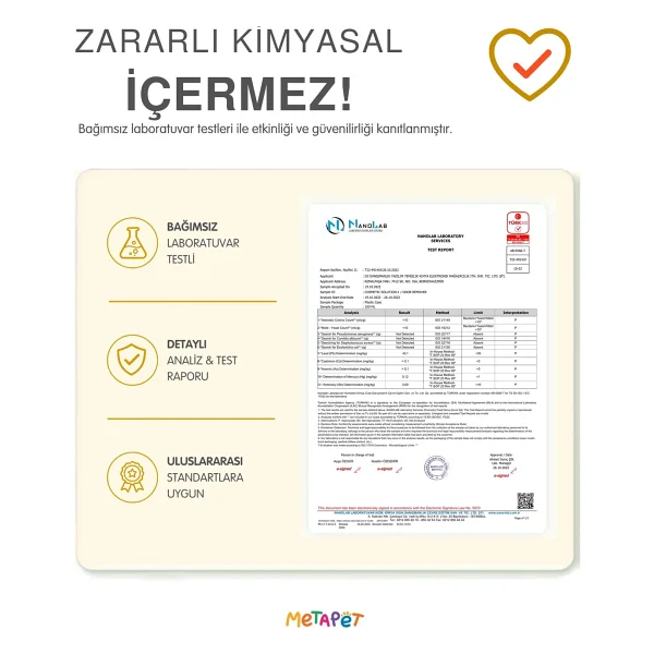 Metapet Parfümsüz 400 Ml Kedi Kumu Koku Giderici Sprey - Görsel 4