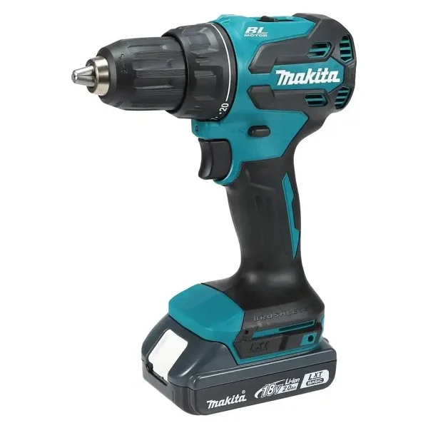 Makita Ddf490wve 18 V Çift Akülü 2 Ah Darbesiz Matkap - Görsel 5