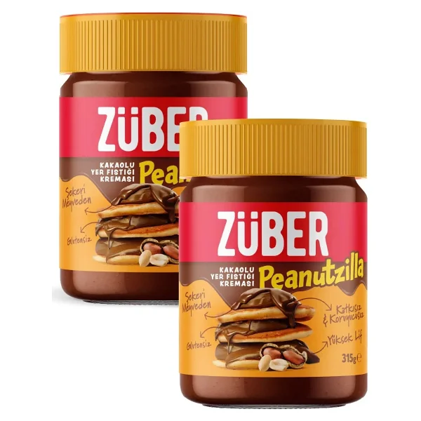 Züber Peanutzilla Kakaolu Fıstık Kreması X 2 Adet - Görsel 7