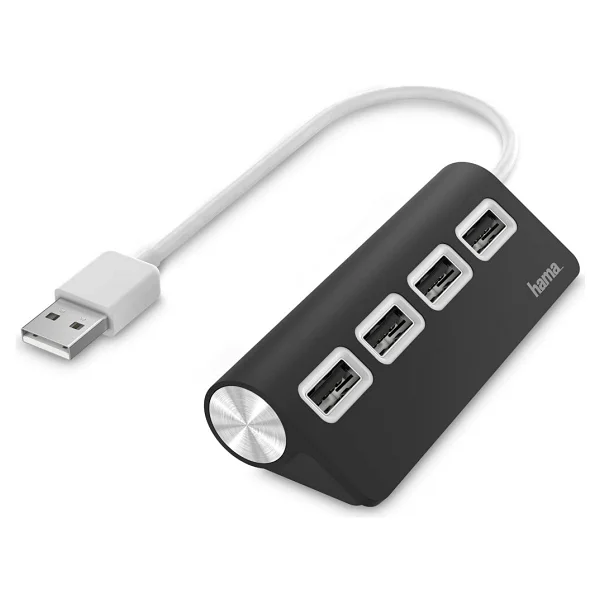 Hama 4 Ports Usb 2.0 480 Mbit /S Beyaz Usb Hub - Görsel 3