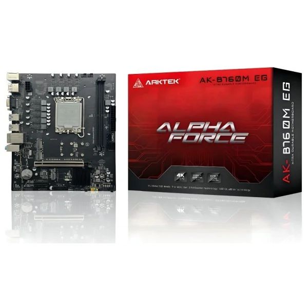 Arktek Alpha Force Ak-B760m Eg Intel Lga1700 DDR5 Micro Atx Anakart - Görsel 10