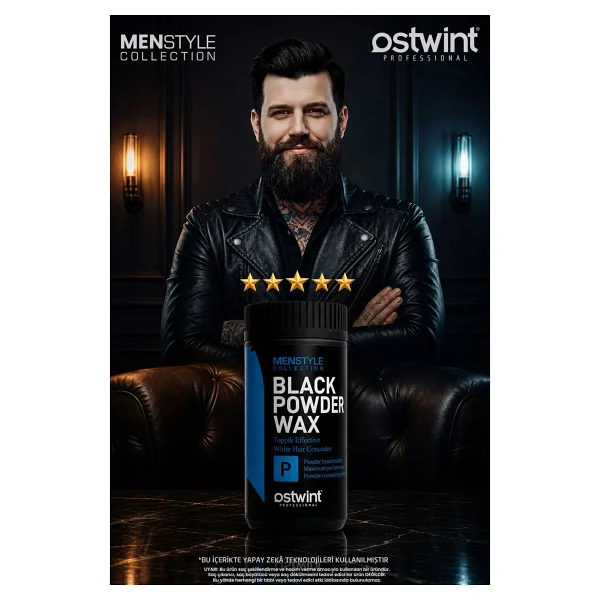 Ostwint Professional Siyahlaştırıcı Şekil Verici Topik Etkili Pudra Wax 20 Gr - Görsel 5