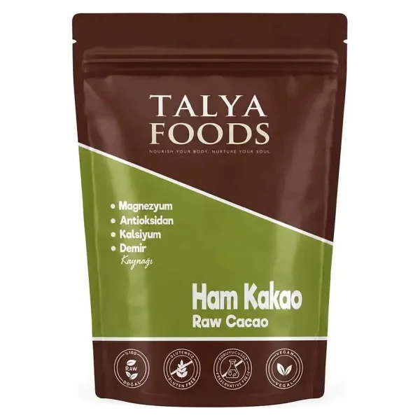 Talya Foods Gdo Pestisit Analizli Organik Ham Kakao 100 G - Görsel 3