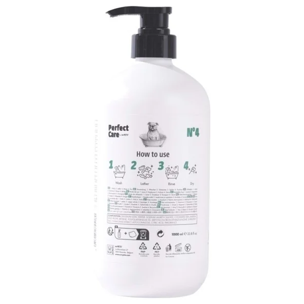 M-Pets Perfect Care Antibakteriyel 1 Lt Kedi Şampuanı - Görsel 2