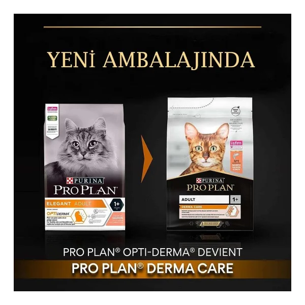 Pro Plan Derma Care Somonlu 3 Kg Yetişkin Kedi Maması - Görsel 6