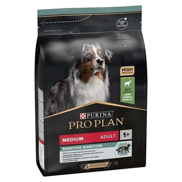 Pro Plan Sensitive Digestion Medium Kuzu Etli 3 Kg Yetişkin Köpek Maması - Görsel 7