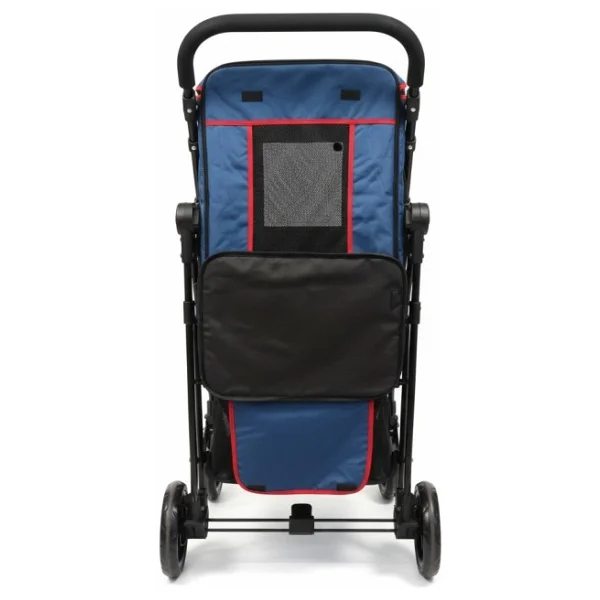 Tommy Evcil Hayvan Arabası Mavi 102x62x105cm Max 40kg - Görsel 3