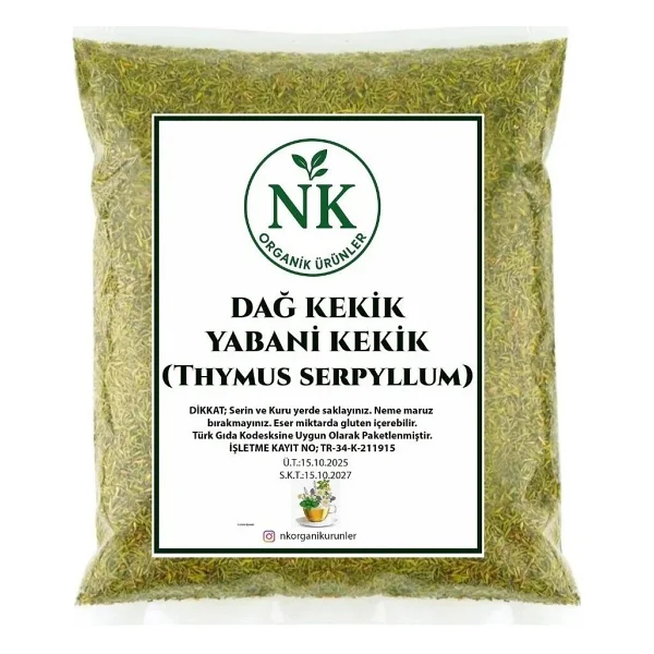Nk Organik Dağ Kekik Yeni Hasat 100gr - 1 Adet - Görsel 2