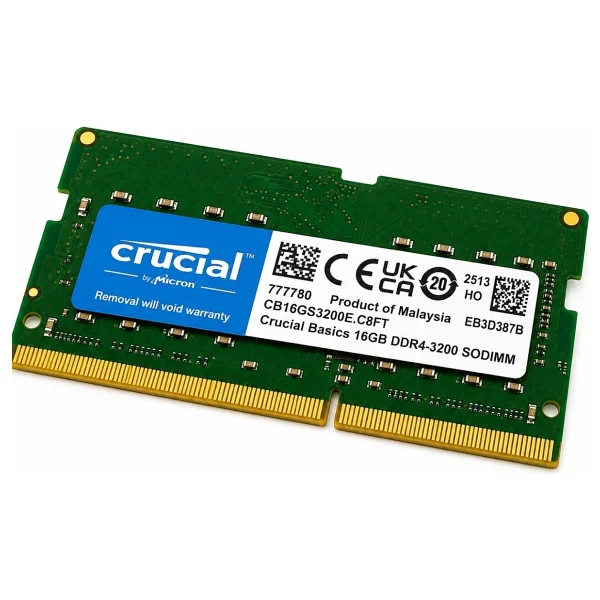 Crucial Basics 16 GB 3200 MHz CL19 CB16GS3200E DDR4 Ram - Görsel 9