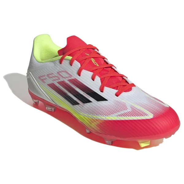 Adidas F50 League Fg/Mg Ie1289 Beyaz-Kırmızı Erkek Krampon - Görsel 2