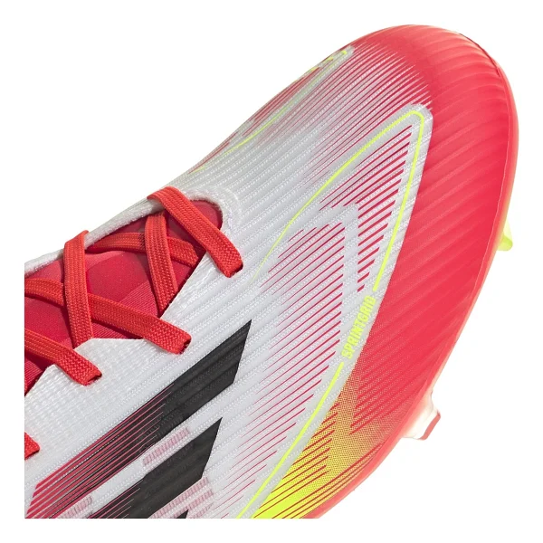 Adidas F50 League Fg/Mg Ie1289 Beyaz-Kırmızı Erkek Krampon - Görsel 7