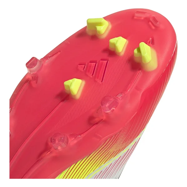 Adidas F50 League Fg/Mg Ie1289 Beyaz-Kırmızı Erkek Krampon - Görsel 8