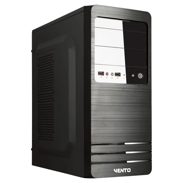 Vento VS114F 300W 1x8CM/2x12CM Fan ATX 1xUSB2.0/1xUSB3.0 Siyah Kasa - Görsel 2