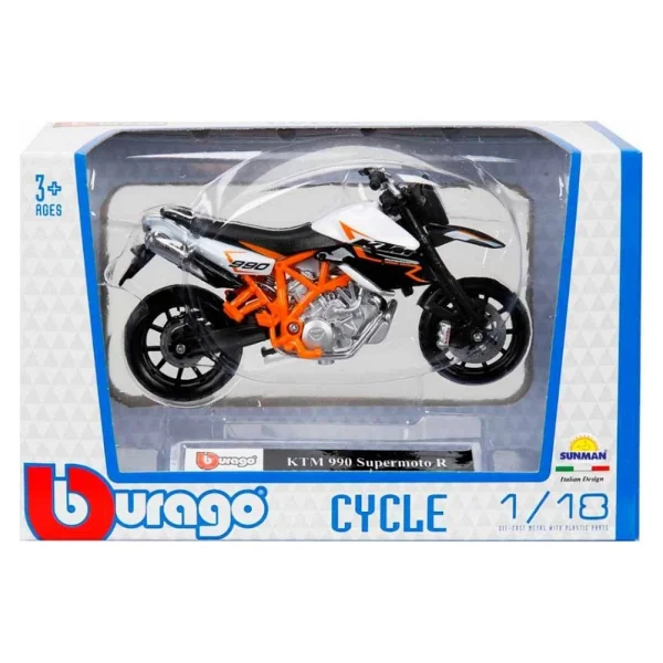 Bburago 1:18 Model Motor - Görsel 9