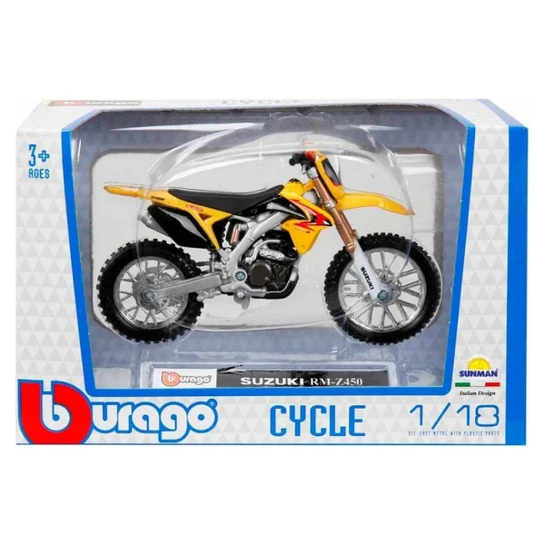 Bburago 1:18 Model Motor - Görsel 10