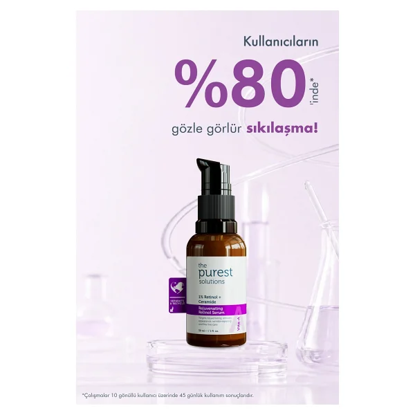 The Purest Solutions Rejuvenating Ceramide Yaşlanma Karşıtı %1 30 Ml Retinol Serum - Görsel 4
