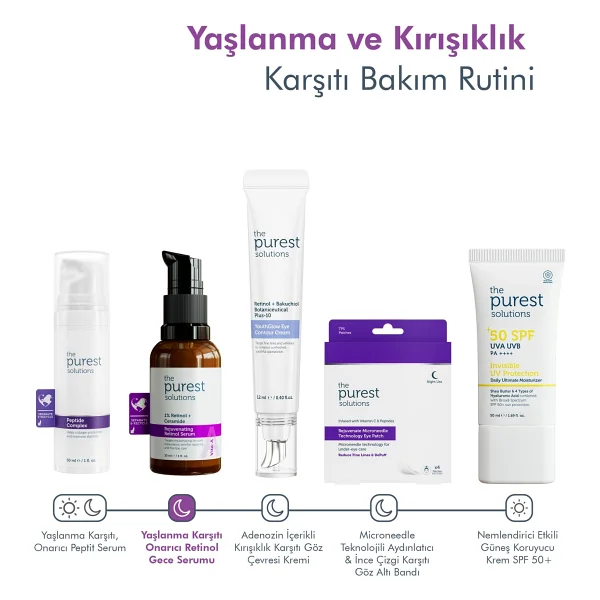 The Purest Solutions Rejuvenating Ceramide Yaşlanma Karşıtı %1 30 Ml Retinol Serum - Görsel 6