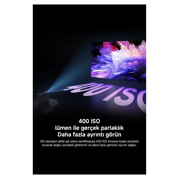 Xiaomi Smart L1 Pro 400 Lümen Full HD Wi-Fi Projeksiyon Cihazı - Görsel 4
