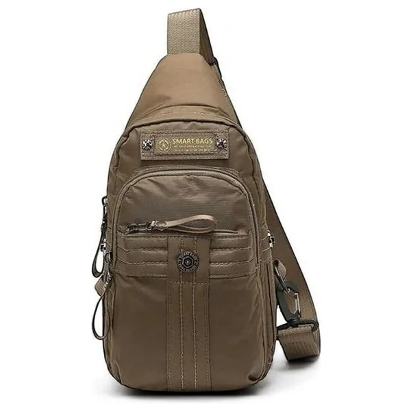 Smart Bags Bodybag Uniseks Omuz Askılı Çapraz Postacı Çanta 8712 - Koyu Yeşil - Görsel 6