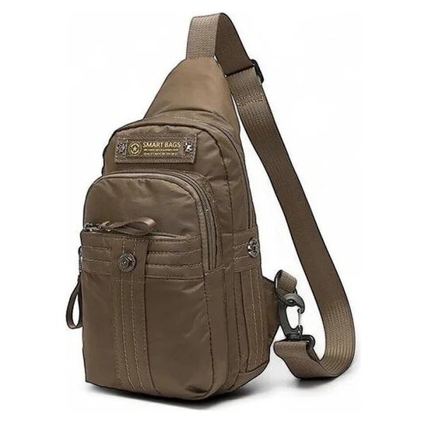 Smart Bags Bodybag Uniseks Omuz Askılı Çapraz Postacı Çanta 8712 - Haki - Görsel 2