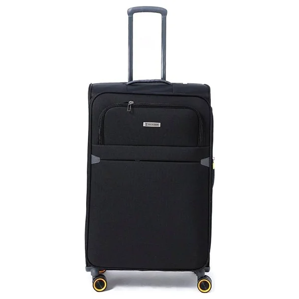 Pierre Cardin 04pc6000-01 Kumaş Siyah Büyük Boy Valiz - Görsel 5