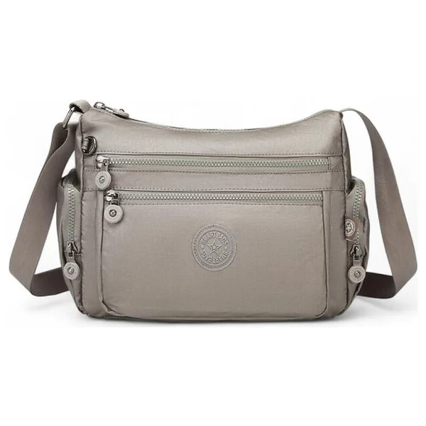 Smart Bags Metalik Kumaş Kadın Postacı Çantası Smart Bags 1115 - Platin - Görsel 6