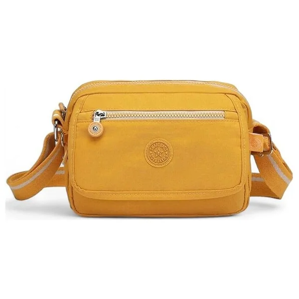 Smart Bags Postacı Kadın Çantası Krinkıl Kumaş 3166 - Siyah - Görsel 10