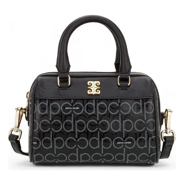 Pierre Cardin Monogram Siyah Kadın El Çantası 05pc24y539-Pmn - Görsel 5