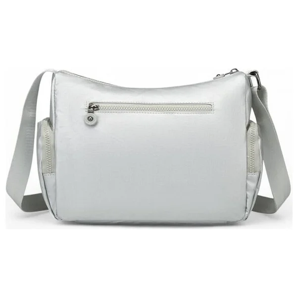 Smart Bags Metalik Kumaş Kadın Postacı Çantası Smart Bags 1115 - Platin - Görsel 3