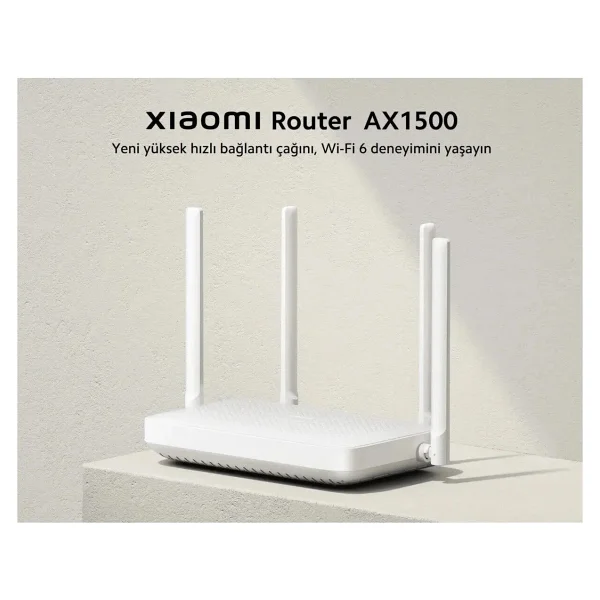 Xiaomi Ax1500 4 Port 1500 Mbps Router - Görsel 2