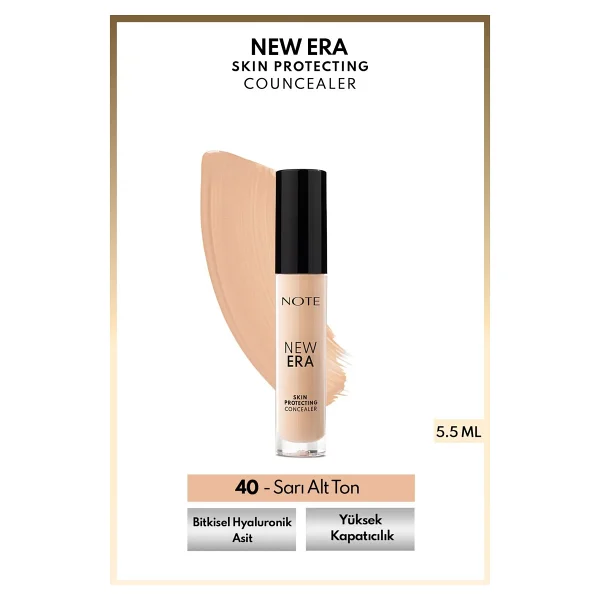 Note New Era Skin Protecting 40 Soft Ivory 5.5 Ml Likit Kapatıcı - Görsel 8
