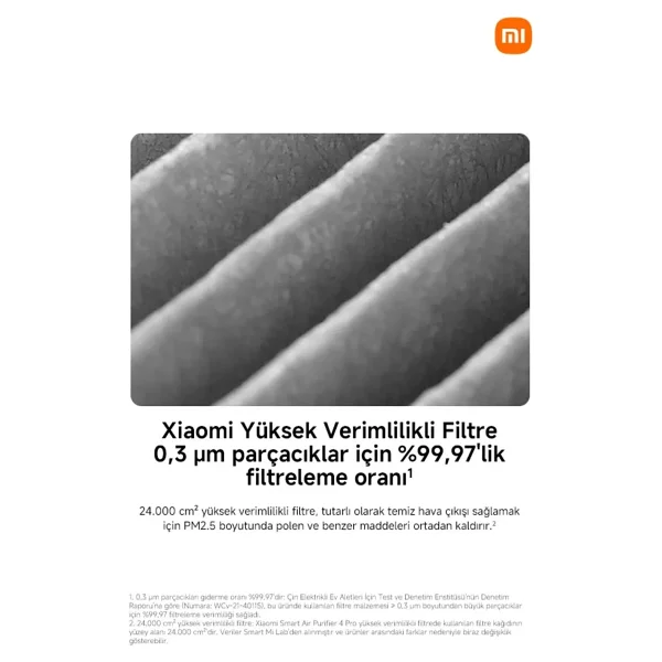 Xiaomi Akıllı Hava Temizleyici 4 Pro Filtre - Görsel 4