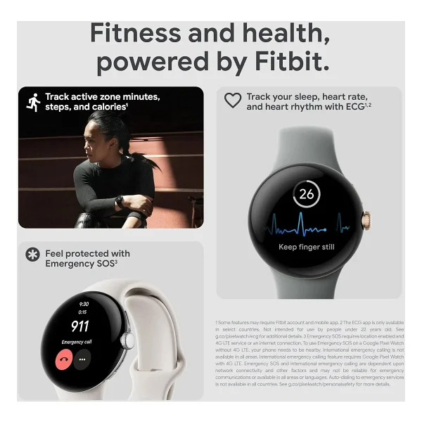 Google Pixel Watch Akıllı Saat - Görsel 7