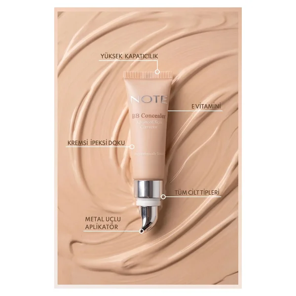 Note Bb Concealer Spf 15 03 10 Ml Krem Kapatıcı - Görsel 6